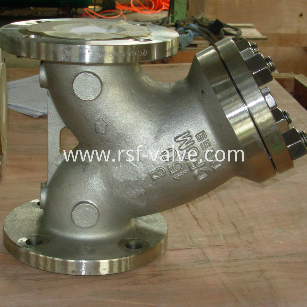 Cast Steel Y Strainer 2